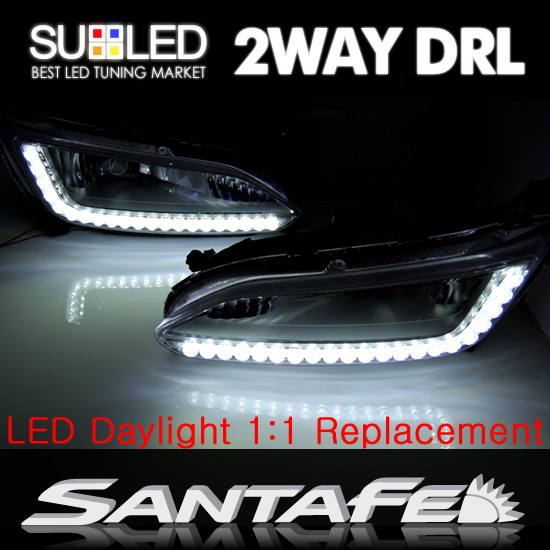 ĐÈN GẦM LED NGUYÊN BỘ SANTAFE DM 2012